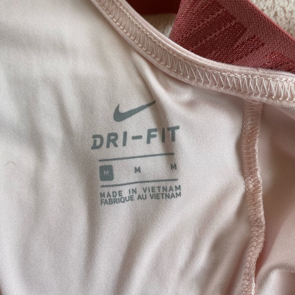 Light Pink Nike DryFit Tank Top - Picture 3 of 5